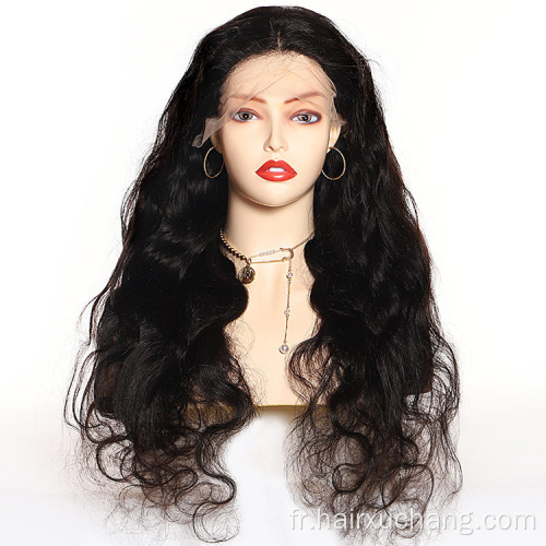 perruques bon marché Wigs de cheveux humains en gros pour femmes noires 22 pouces vendeurs 210% densité en dentelle tressée perruques avant de la dentelle de cheveux humains